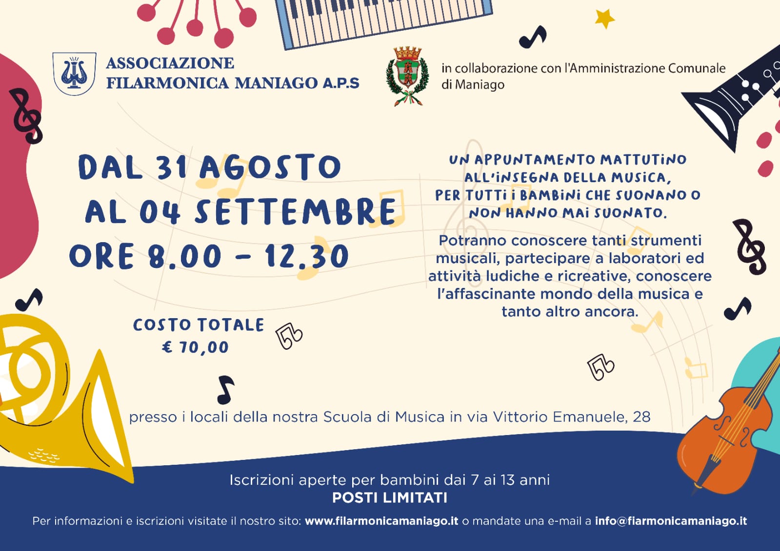 Locandina di Musica in vacanza 2026